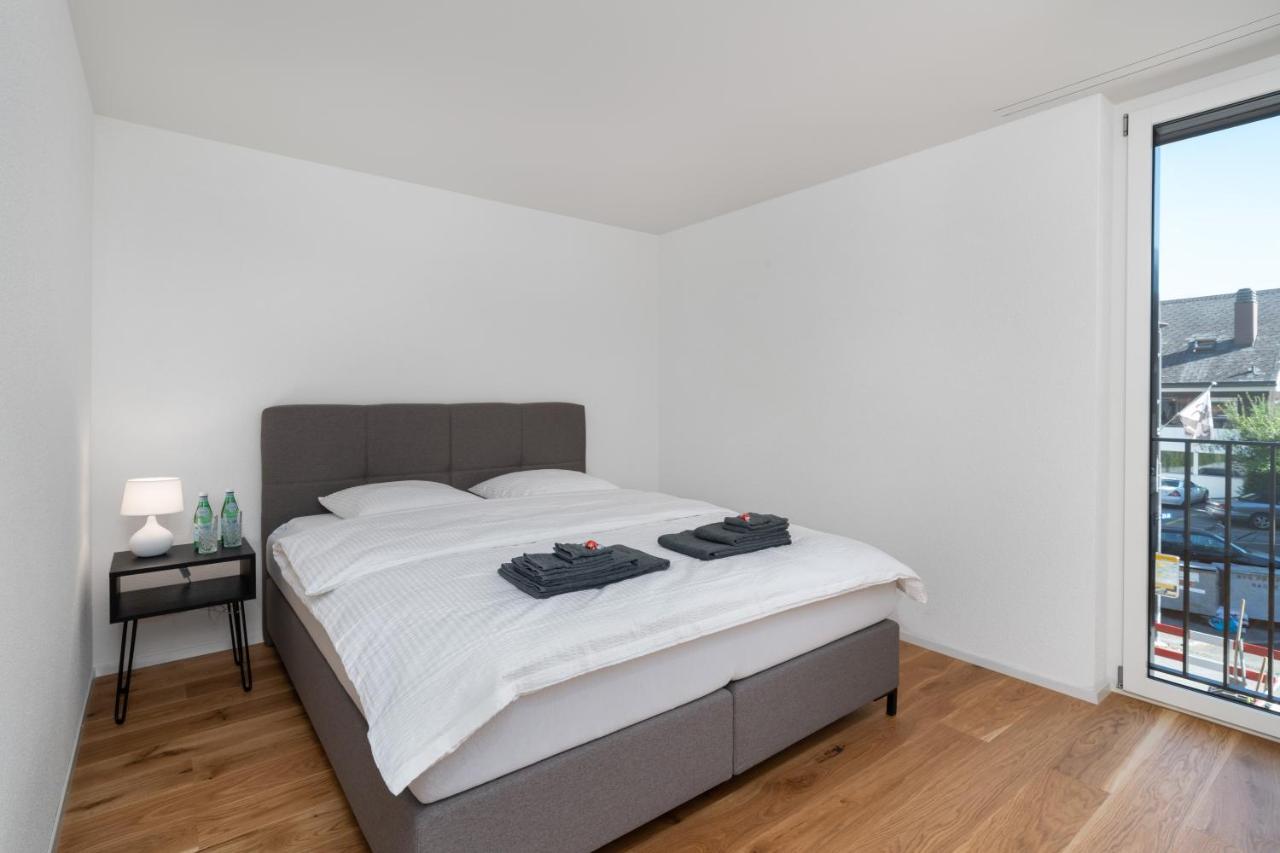 Moderne Neubauwohnung In 维尔德斯韦尔 外观 照片